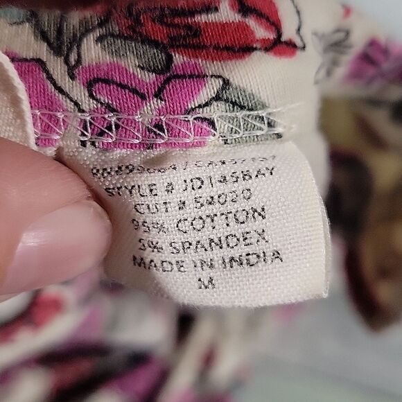 Billabong Y2K Bodycon Floral Long Sleeved Dress sz Medium - Picture 5 of 5